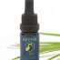 20ml bottle with graduated 1ml dropper pipette containing 5% CBD oil branded with Aponia CBD yellow bird logo